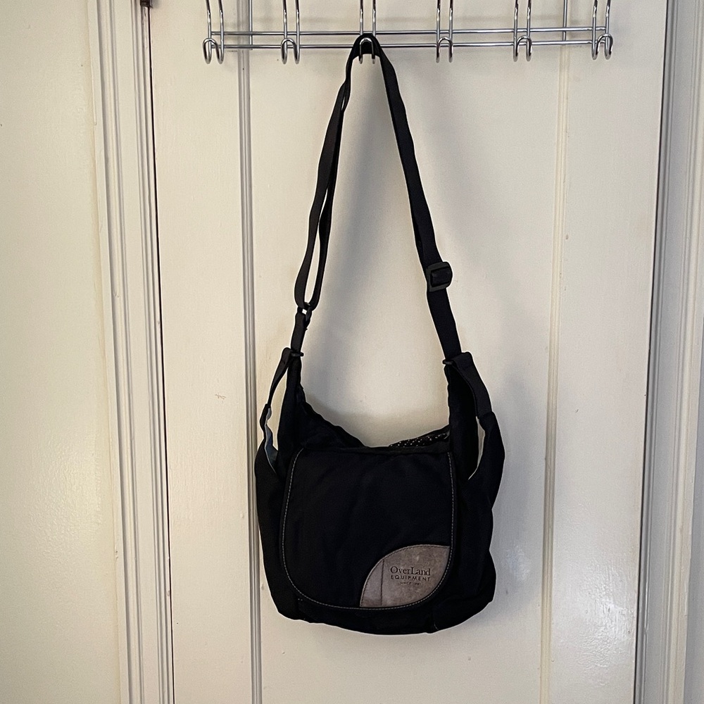 Classic Black Shoulder Bag by Unknown Brand